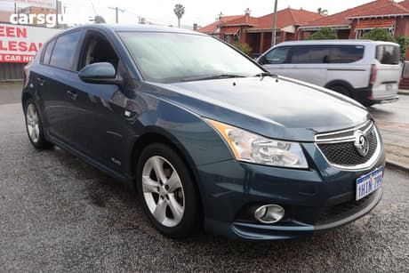 Blue 2014 Holden Cruze Hatchback Sri Z-Series