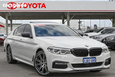 White 2018 BMW 530I Sedan M Sport