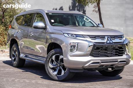 Silver 2024 Mitsubishi Pajero Sport Wagon Gsr (4Wd) 7 Seat