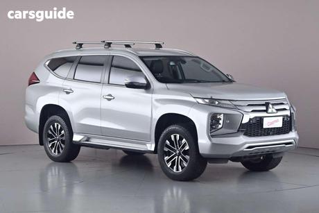 Silver 2021 Mitsubishi Pajero Sport Wagon Exceed (4X4) 7 Seat