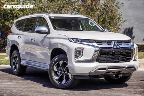 White 2024 Mitsubishi Pajero Sport Wagon Gsr (4Wd) 7 Seat