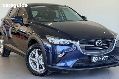 Blue 2022 Mazda CX-3 Wagon Maxx Sport (Fwd)