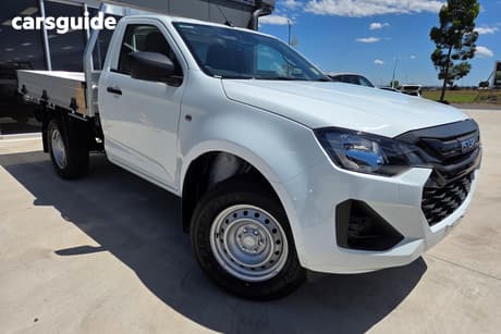 White 2026 Isuzu D-MAX Cab Chassis Sx (4X2) High-Ride