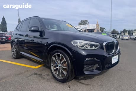 Black 2020 BMW X3 Wagon Xdrive30I M Sport