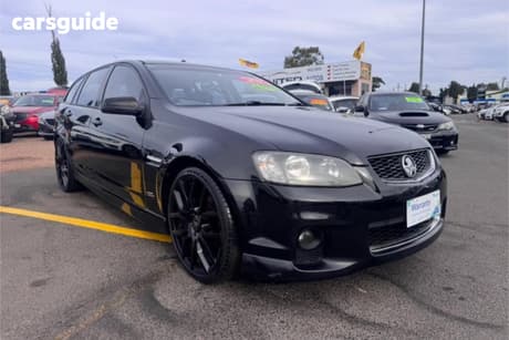 Black 2013 Holden Commodore Sportswagon Sv6 Z-Series
