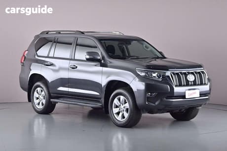 Grey 2022 Toyota Landcruiser Prado Wagon Gxl Flat Tailgate