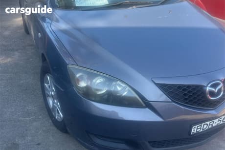 Grey 2007 Mazda 3 Hatchback Maxx