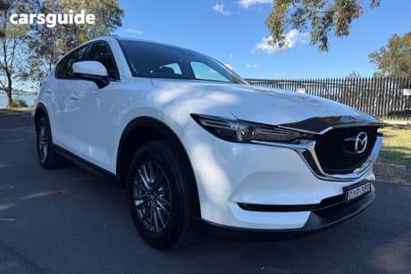 White 2018 Mazda CX-5 Wagon Maxx Sport (4X4)