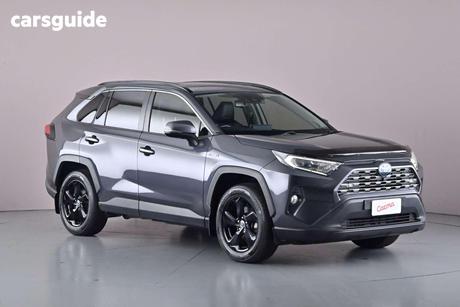 Grey 2021 Toyota RAV4 Wagon Cruiser (Awd) Hybrid