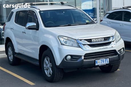 White 2015 Isuzu MU-X Wagon Ls-T (4X4)