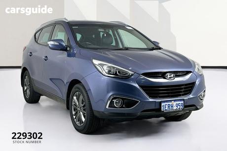 Blue 2014 Hyundai IX35 Wagon Se (Fwd)