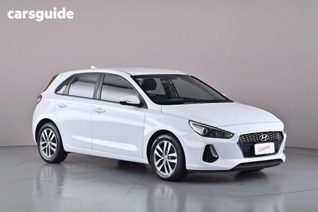 White 2017 Hyundai I30 Hatchback Active