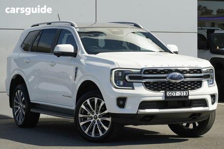 White 2026 Ford Everest Wagon Platinum (4Wd)
