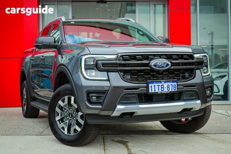 Grey 2025 Ford Ranger Double Cab Pick Up Phev Wildtrak (4X4)