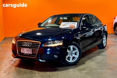 Blue 2009 Audi A4 Sedan 1.8 Tfsi