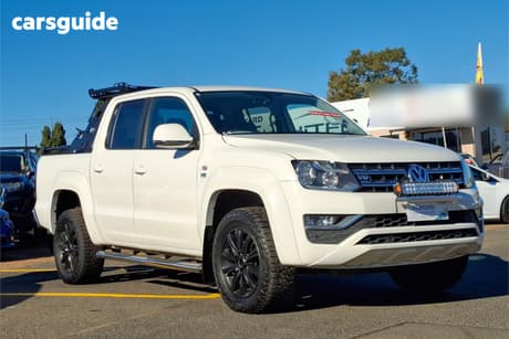 White 2020 Volkswagen Amarok Dual Cab Utility Tdi550 Highline 4Motion (4X4)