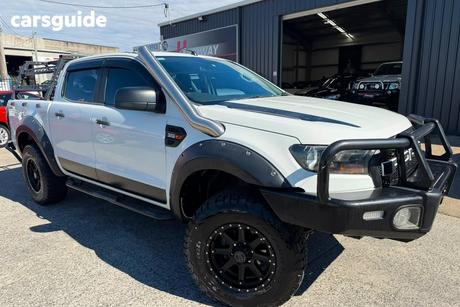 White 2016 Ford Ranger Crew Cab Utility Xl 3.2 (4X4)
