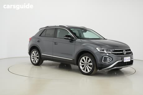 Grey 2024 Volkswagen T-ROC Wagon 110Tsi Style