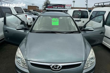 Grey 2010 Hyundai I30 Wagon Cw Sx 2.0
