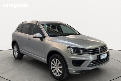 Silver 2015 Volkswagen Touareg Wagon 150 Tdi Element