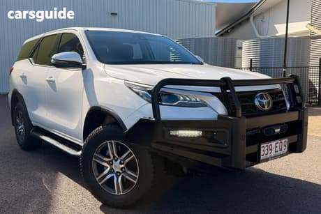 White 2021 Toyota Fortuner Wagon Gx