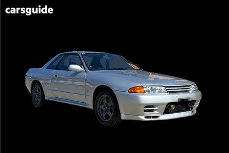 Silver 1992 Nissan Skyline Coupe Gtr