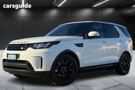 White 2017 Land Rover Discovery Wagon Td4 S