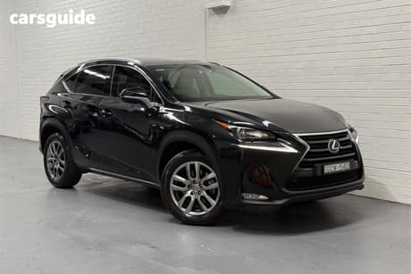 Black 2017 Lexus NX200T Wagon Luxury (Fwd)