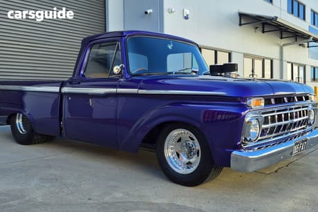 Purple 1965 Ford F100 Ute Tray R