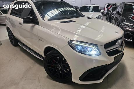 White 2016 Mercedes-Benz GLE63 Wagon S