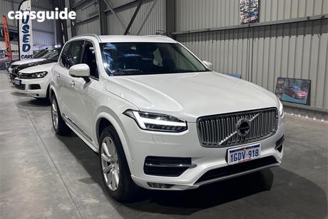 White 2016 Volvo XC90 Wagon D5 Inscription