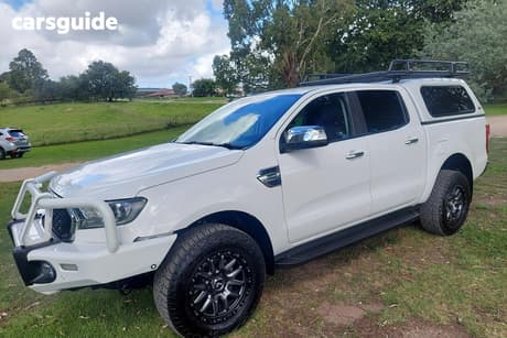 White 2021 Ford Ranger Double Cab Pick Up Xlt 3.2 (4X4)