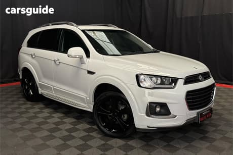 White 2018 Holden Captiva Wagon 7 Ltz (Awd)