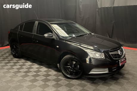 Black 2011 Holden Cruze Sedan Cd