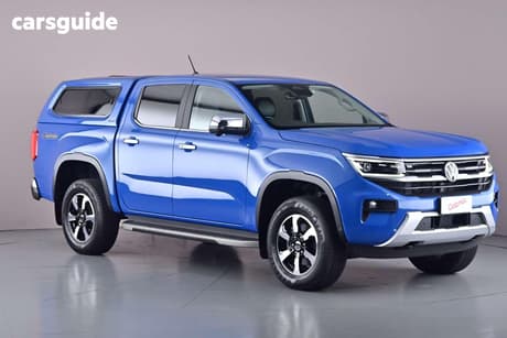 Blue 2024 Volkswagen Amarok Dual Cab Utility Style Tdi600 4Motion