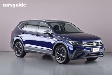 Blue 2022 Volkswagen Tiguan Wagon Allspace 110Tsi Life
