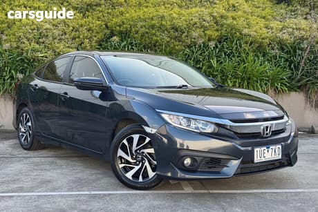 Grey 2016 Honda Civic Sedan Vti-S