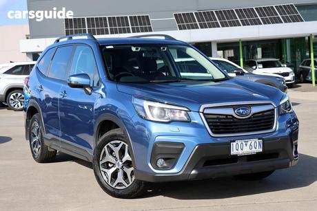 Blue 2019 Subaru Forester Wagon 2.5I (Awd)