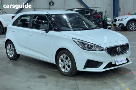 White 2024 MG MG3 Hatchback Core