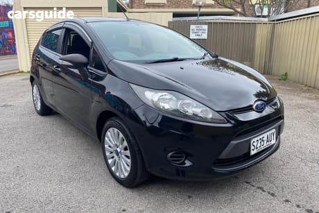 Black 2012 Ford Fiesta Hatchback Lx