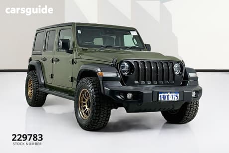 Green 2021 Jeep Wrangler Unlimited Hardtop Willys (4X4)
