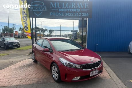 Red 2016 Kia Cerato Hatchback S