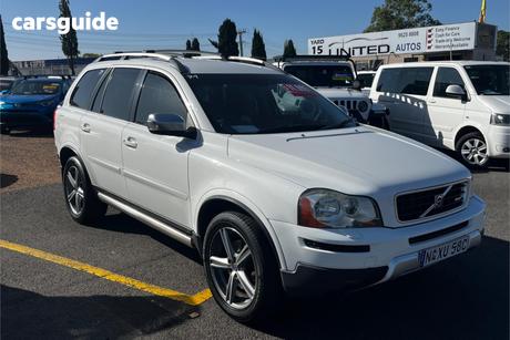 White 2009 Volvo XC90 Wagon 3.2 R-Design