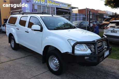 White 2018 Isuzu D-MAX Crew Cab Utility Sx Hi-Ride (4X2)
