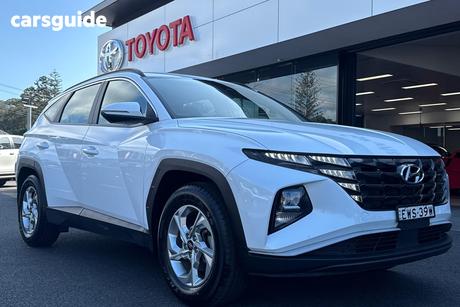 White 2022 Hyundai Tucson Wagon (Fwd)