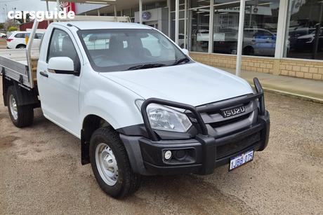 White 2020 Isuzu D-MAX Cab Chassis Sx Hi-Ride (4X2)