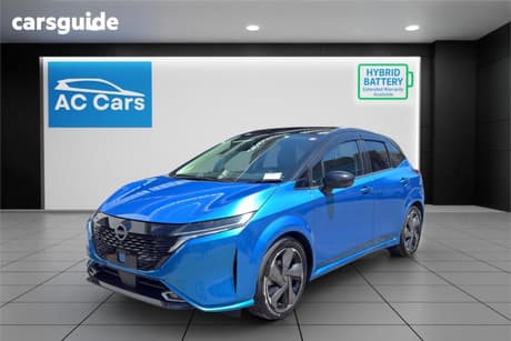 Blue 2022 Nissan Aura SUV HYBRID G FULL LEATHER EDITION, TOP OF THE LINE