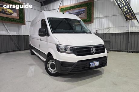 White 2017 Volkswagen Crafter Commercial SY1 MY18 35 TDI340 RUNNER VAN HIGH ROOF LWB 4DR MAN 6SP 1267KG 2.0DT