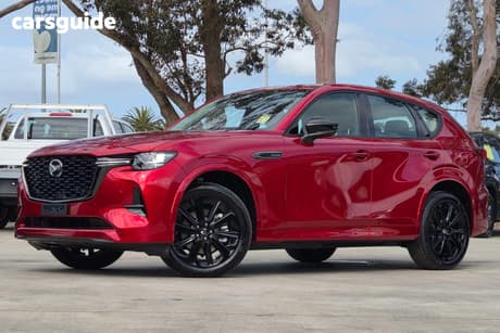 Red 2026 Mazda CX-60 Wagon G40E Gt Hybrid
