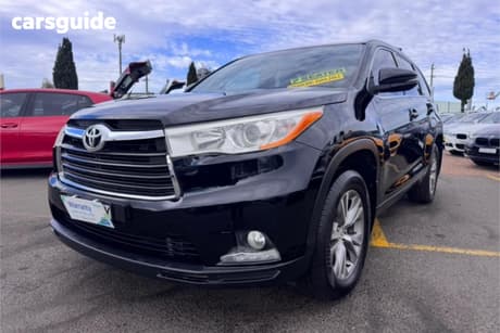 Black 2014 Toyota Kluger Wagon Gxl (4X4)